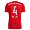 Maglia ufficiale FC Bayern Monaco De Ligt 4 Casa 2022-23 per Uomo